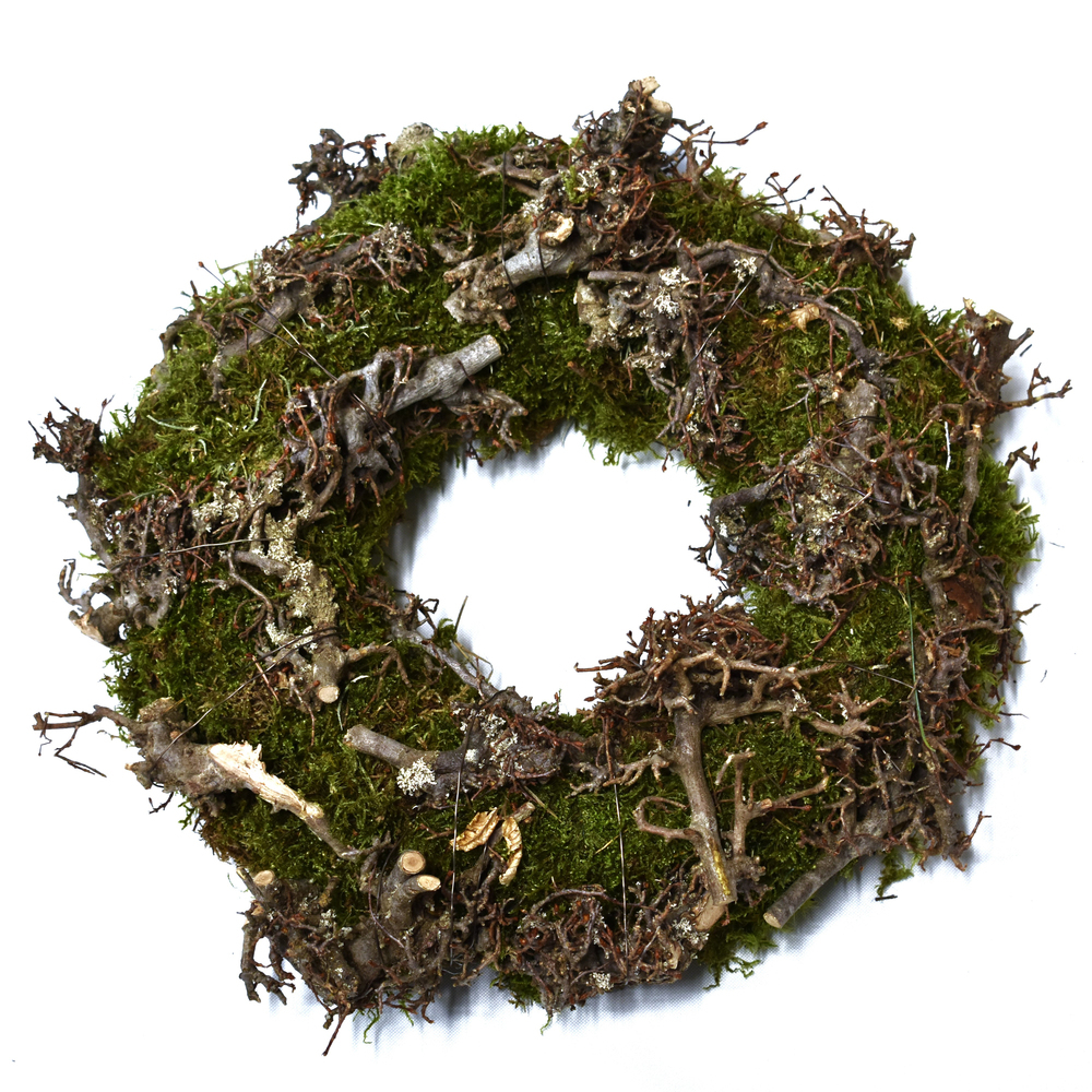 Dekokranz moos-bonsai